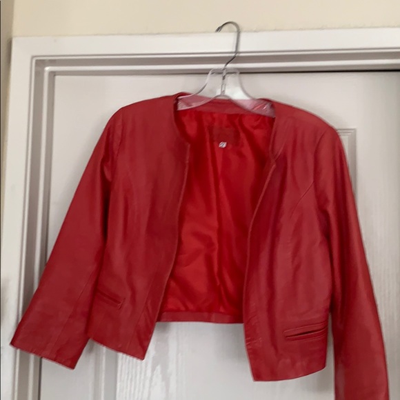Curge Jackets Coats Curge Girls Leather Jacket From Italy Poshmark